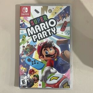 Never opened Switch super Mario Party.
